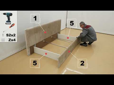 Видео: Инструкция по сборке Кровать Босс