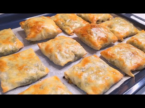 Видео: ВЕСЕННЯЯ САМСА с ЗЕЛЕНЬЮ! Это очень вкусно и полезно!/ Shifobaxsh ko'k somsa! Baxoriy somsa!