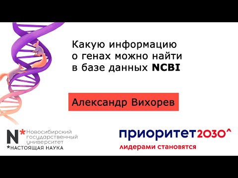 Видео: BD2. Какую информацию о генах можно найти в базе данных NCBI