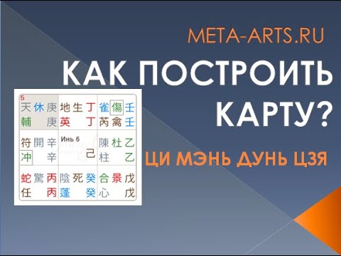 Видео: Калькульятор Ци Мэнь инструкция построения карты