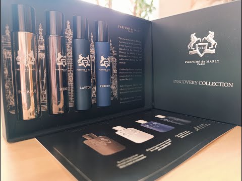 Видео: PARFUMS DE MARLY - Layton, Herod, Pegasus, Percival - 4 флакона по 10 мл / набор с Randewoo /