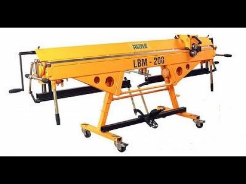 Видео: Листогиб LBM 200 PRO MetalMaster EuroMaster