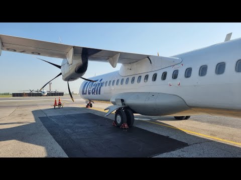 Видео: ATR 72 а/к Utair | Рейс Новосибирск — Красноярск