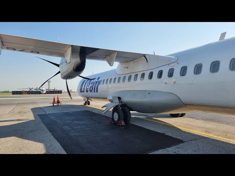 Видео: ATR 72 а/к Utair | Рейс Новосибирск — Красноярск