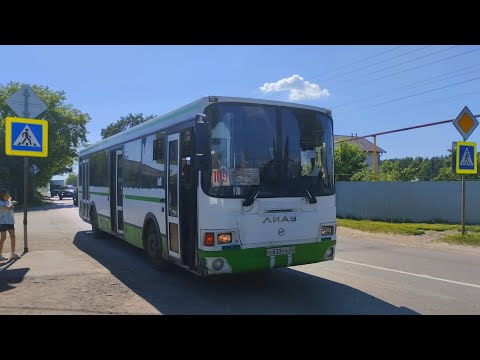Видео: ЛиАЗ 5256.60 (О 833 УА 22) покатушки по Барнаулу