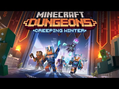 Видео: СУРОВАЯ ЗИМА - Minecraft Dungeons Creeping Winter DLC