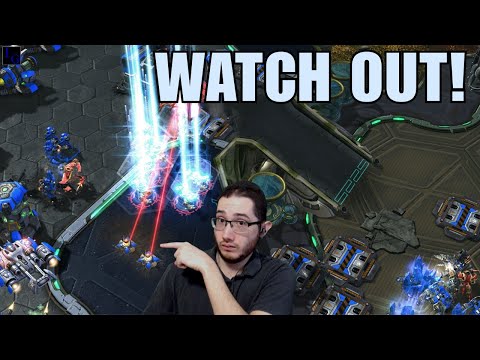 Видео: Мины Вдовы вышли из-под контроля! (Создатель против Банни) | StarCraft 2 SC2, четвертьфинал до тр...