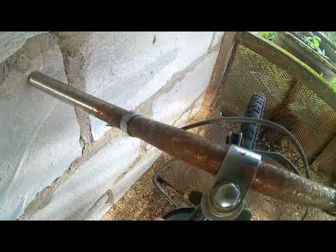 Видео: Обзор мотовелосипеда лвз в-902 1961года