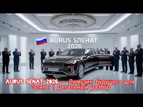 Видео: Aurus Senat 2026 — Лимузин будущего для элиты | Детальный разбор