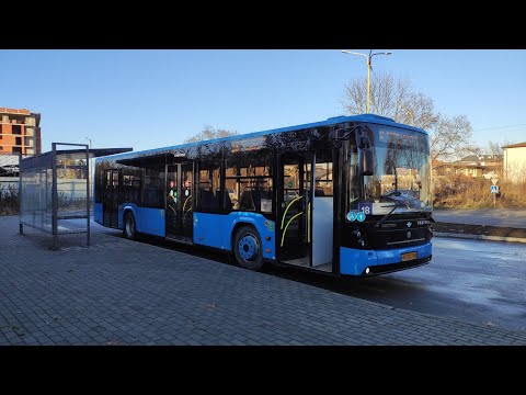 Видео: 18 маршрут Ужгород. Автобус "ELECTRON"
