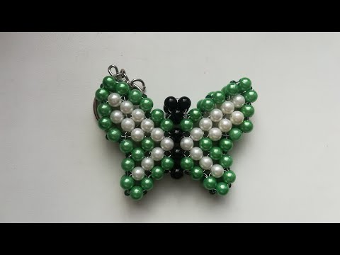 Видео: Бабочка из бусин.