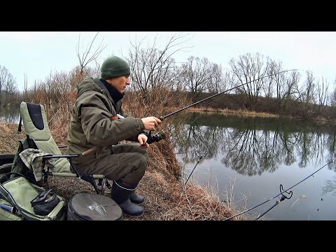 Видео: Неожиданный улов. Ловля на пикер ранней весной на реке.