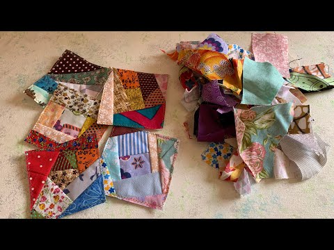 Видео: Тканевая крошка / Крошка / Старые джинсы