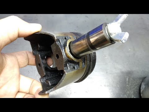 Видео: Ролики для гриндера из старых поршней. / Добрый гриндер часть 1