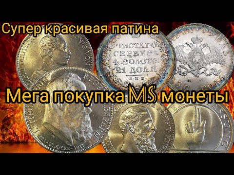 Видео: Супер покупки в клубе нумизматов Ровно. Семь монет в MS