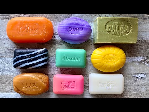 Видео: ASMR Soap cutting | Soap Carving|Резка мыла  | ASMR