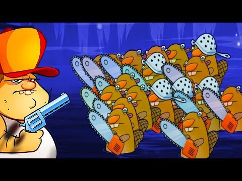 Видео: БОЛОТНАЯ Атака #6 Swamp Attack. Бобры атакуют Кида #КРУТИЛКИНЫ