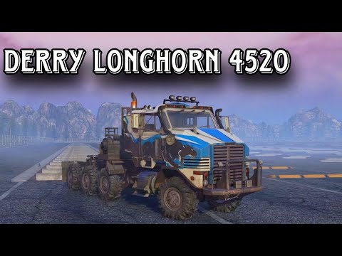 Видео: Derry Longhorn 4520 / Snowrunner / Автомобили из игр