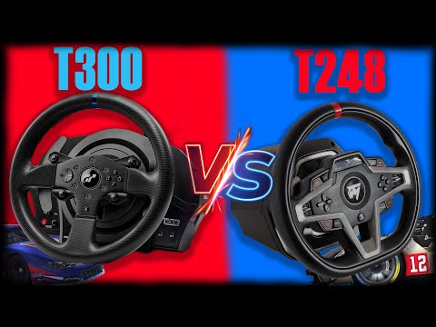 Видео: Thrustmaster T300 против T248! Какой руль круче?