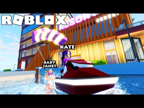 Видео: Малышка Джанет отправляется на каникулы на ОСТРОВ МЕЧТЫ! 🏝️ | Roblox: Livetopia Roleplay