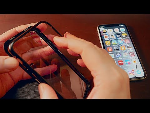 Видео: Магнитный чехол для Iphone.