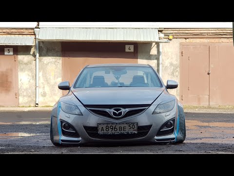 Видео: Расширение арок металлом ( часть 6 ) / Wide Body Kit Mazda 6
