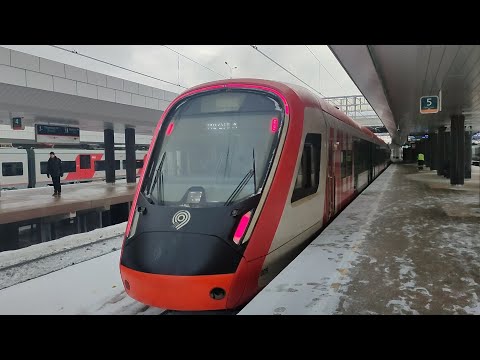 Видео: (D3) Ленинградско-Казанский диаметр. Зеленоград-Крюково - Ипподром