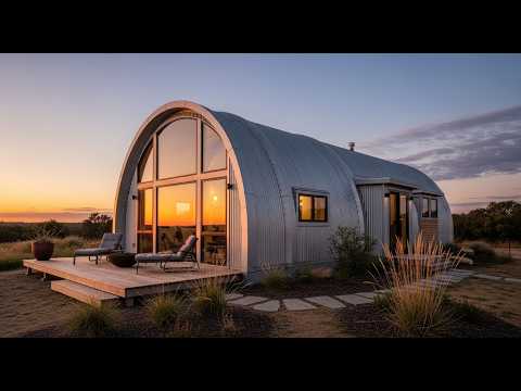 Видео: Почему банки наконец-то одобряют кредиты для домов из Quonset Huts