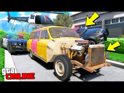 Видео: АВТОУГОНЩИКИ VS КОПЫ В ГТА 5 ОНЛАЙН ! ЗЛЫЕ КОПЫ НЕ СМОГУТ МЕНЯ ДОГНАТЬ НА ЧИТ ТАЧКЕ!