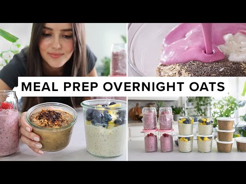 Видео: Легкое приготовление овсянки на ночь (1 неделя завтраков за 10 минут!)