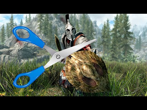 Видео: Вырезанный Контент Skyrim - Захватывающий Взгляд на То, Что Могло Быть в TES 5 ( 3-я часть )