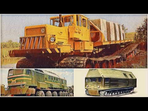 Видео: Редкие грузовые монстры  которые никогда не увидеть на дорогах.