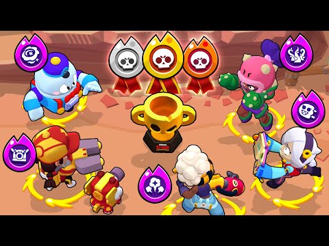 Видео: Самая МОЩНАЯ ГИПЕРЗАРЯДКА в Brawl Stars⭐ Часть 2