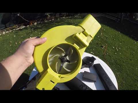 Видео: Обзор воздуходувки Ryobi RBV3000CVS