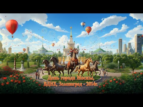 Видео: День города Москвы 2014г.