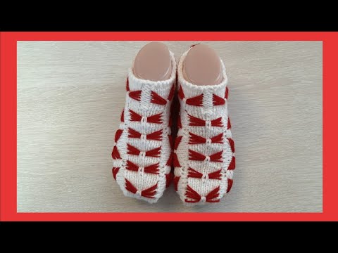 Видео: МОДНЫЕ НОСКИ СПИЦАМИ "ВОЛШЕБНЫЕ БАБОЧКИ" | МК. Авторская работа.