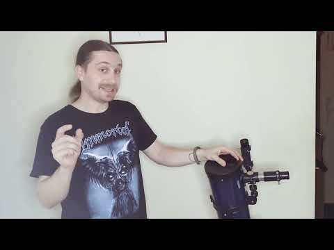 Видео: Обзор на телескоп системы Ньютона с корректором. Heyford plutone 114/1000.