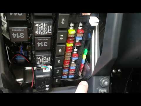 Видео: Где у Гранты блок предохранителей