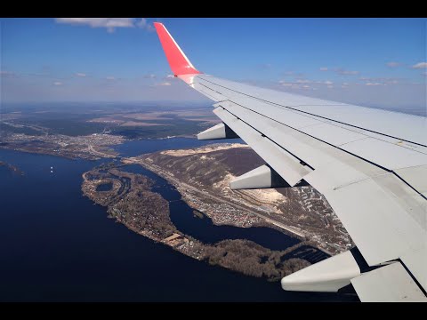 Видео: Посадка в Самаре Boeing 737-800 Смартавиа