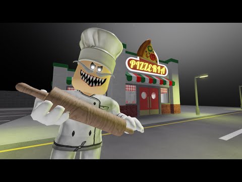 Видео: Сбегаю из пиццерии в Roblox! Он хочет сделать из меня пиццу!