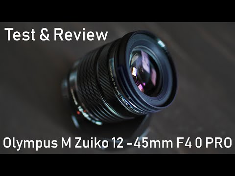Видео: Olympus M Zuiko 12-45mm F4  PRO  Тест - Обзор