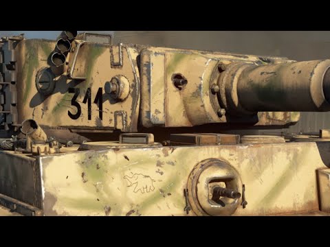 Видео: Tiger H1 Самый популярный танк Германии в War Thunder