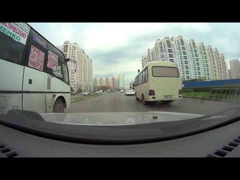 Видео: Автошкола Приоритет. г. Ростов-на-Дону.  Экзаменационный маршрут ГИБДД.