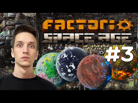 Видео: 🔴 Factorio: Space Age — изучаем нефть, бьём жуков, отвечаем на вопросы.