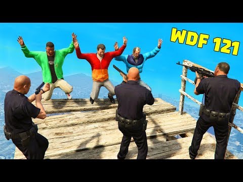 Видео: Приколы в GTA 5 | WDF 121 | И снова копы