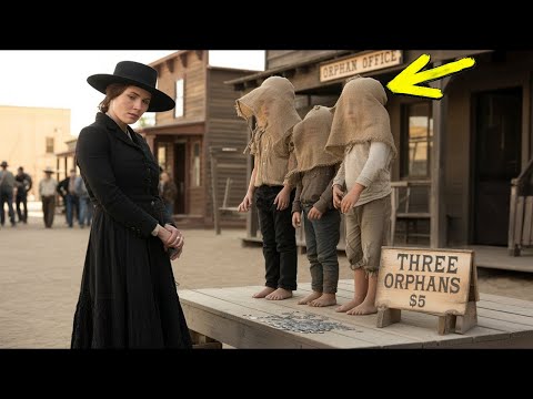 Видео: Одинокая женщина купила на аукционе трёх сирот с мешками на головах — И вдруг один из них заговорил…