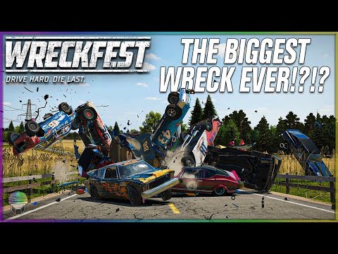 Видео: САМАЯ БОЛЬШАЯ АВАРИЯ В ИСТОРИИ!?!? [Farmlands, этап 1] | Wreckfest