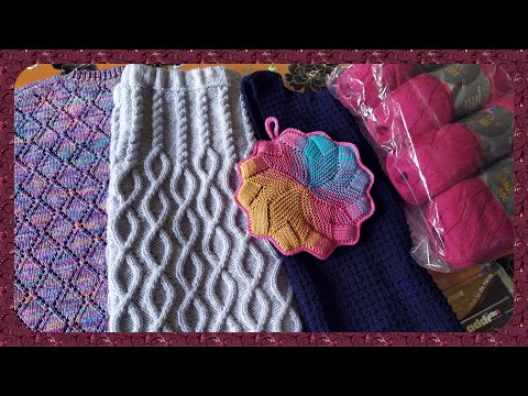 Видео: Итоги октября: готовые работы, покупки.