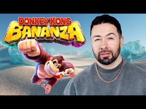 Видео: DK перемещается по пескам времени в слое сияния | Donkey Kong Bananza