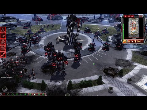 Видео: Tiberium Wars [Мод Tiberium Essence] — Nod vs 2 Scrin Brutal AI